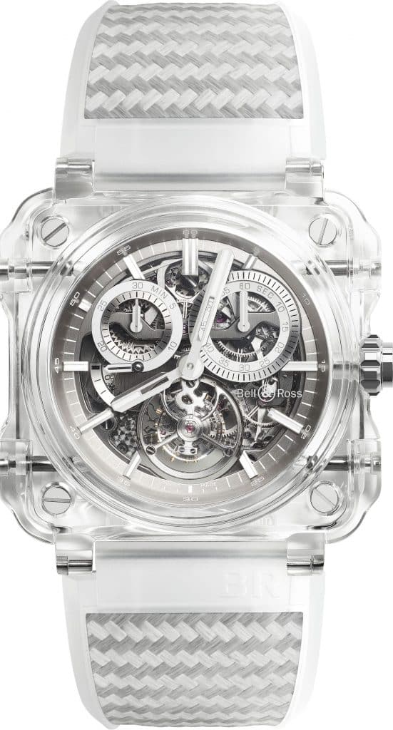 The BR-X1 Tourbillon Skelton Sapphire by Bell & Ross limited to 8 pieces