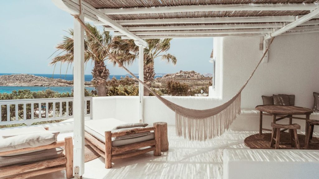 Beach bars in Mykonos