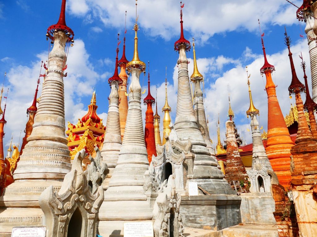 Earth, air, fire and water in ancient Myanmar