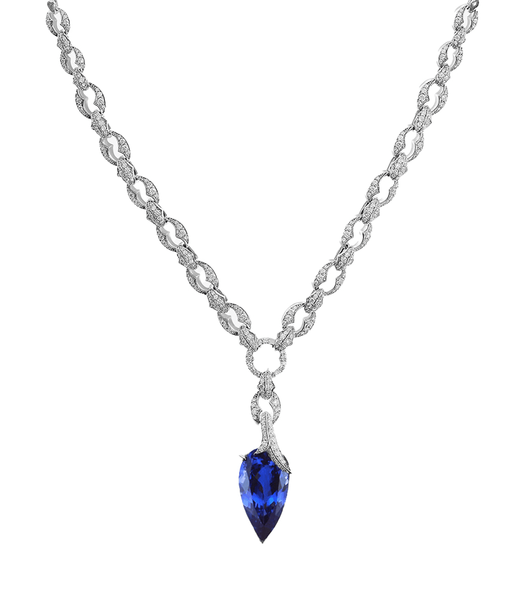 Thorn Embrace Pear Drop Necklace